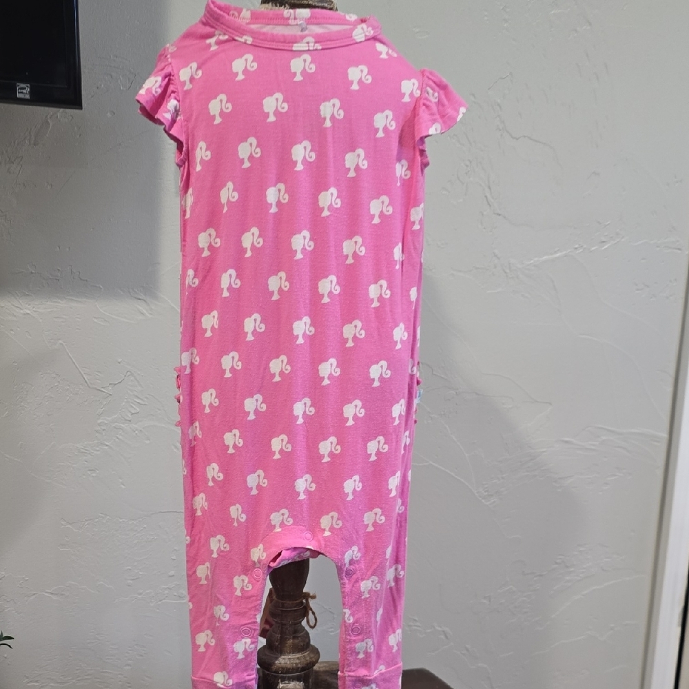 Charming Pink Elephant Kids Pajama Set